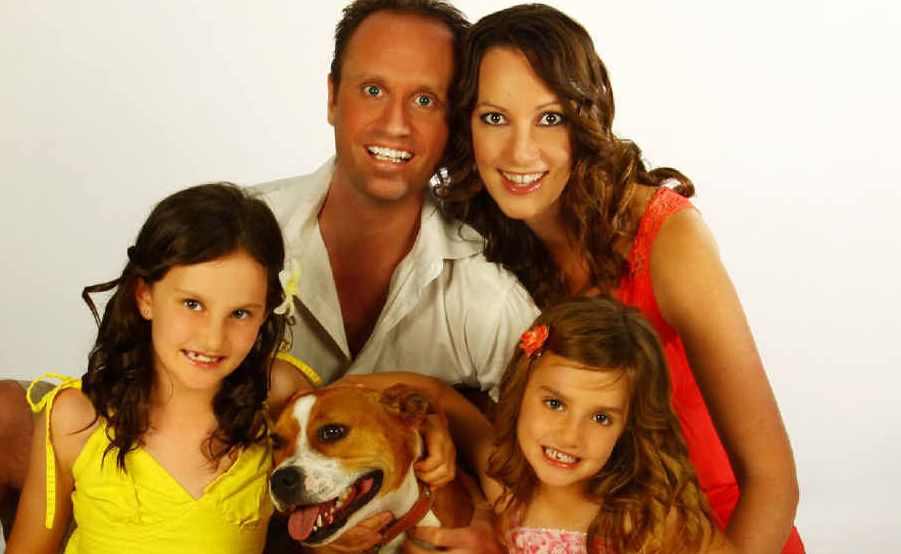 Nick and Allison Duggan with children Dakota and Jessilee. Nick and Allison Duggan with children Dakota and Jessilee.